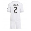 Baby Fußballbekleidung Real Madrid Daniel Carvajal #2 Heimtrikot 2025-26 Kurzarm (+ kurze hosen)